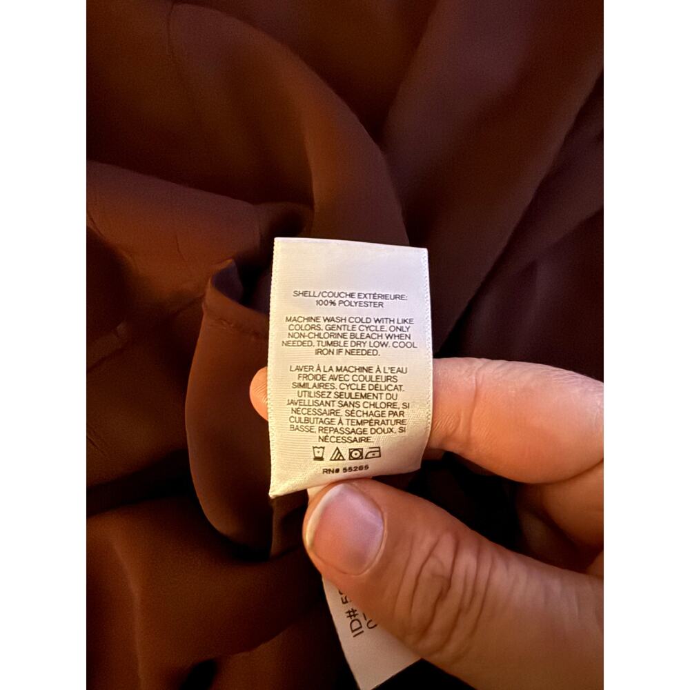 Maroon Top By Express Size Medium - Picture 5 of 6